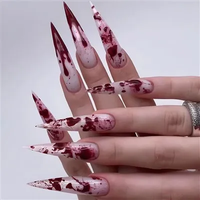 Unhas de estilete projetadas